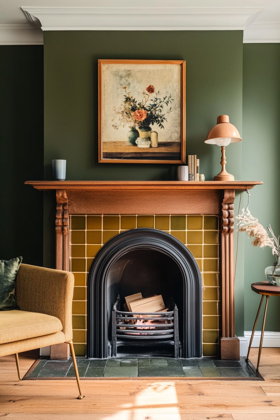 The Dialogue — two or three cultural colours in a period home